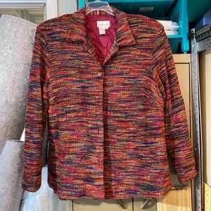 Clearwater Creek size 2x shirt front blazer